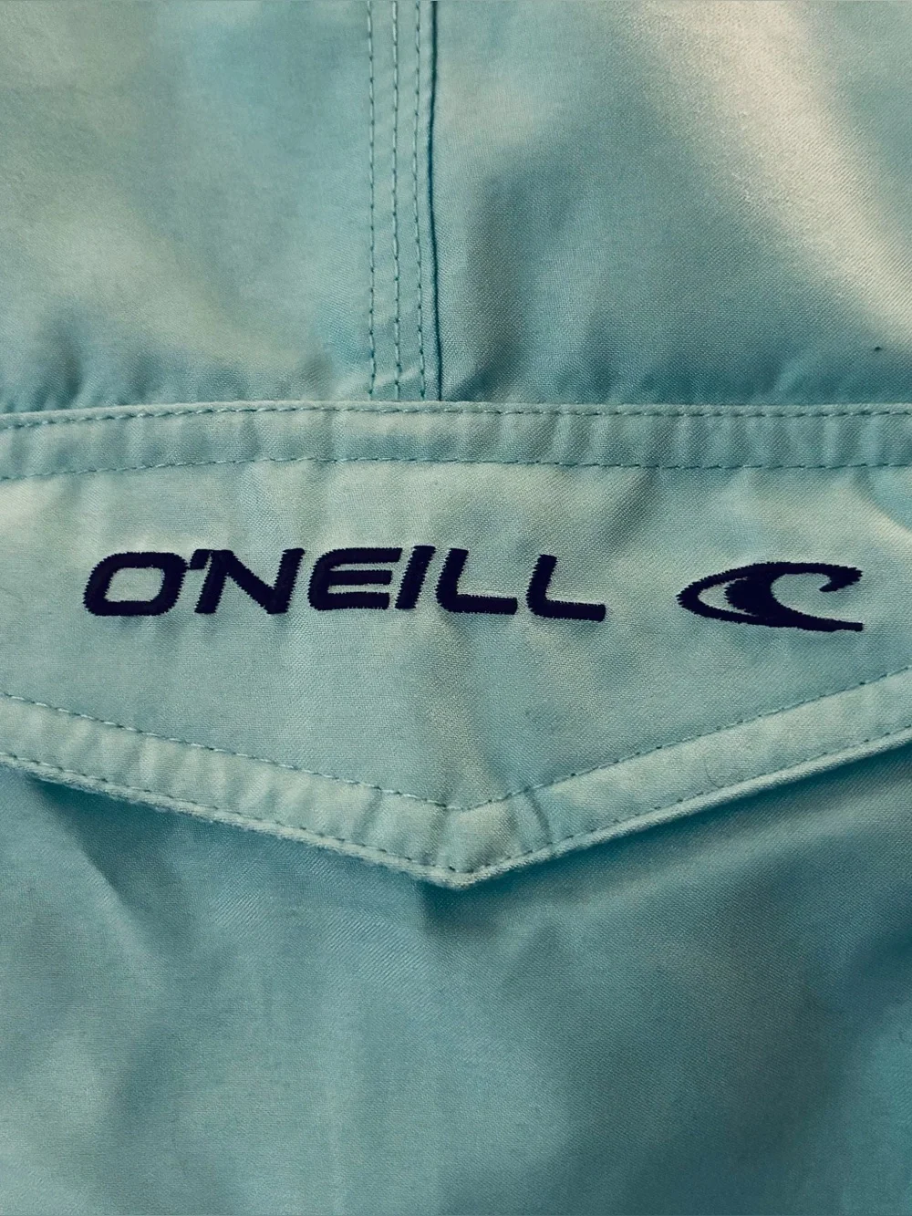 NWT O'Neill Men's turquoise Surf Boardshorts with Logo size 31